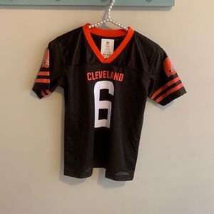 Baker mayfield Cleveland browns youth jersey size small
